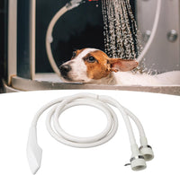 Double Connection Port Sink Faucet Shower Head Shampoo Sprayer with Hose for Bathing Baby Pets Washing Hair