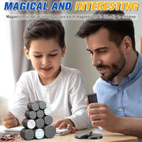 Ceramic Disc Magnets 20 Pack Round Adhesive Back 0.71in x 0.12in â 20pcs