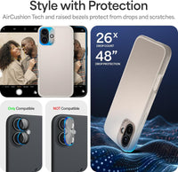 CYRILL by Spigen Kajuk Mag [Crossbody Case] Compatible with iPhone 16 Pro Max (2024) [Compatible with MagSafe] - Classic Charm Cream