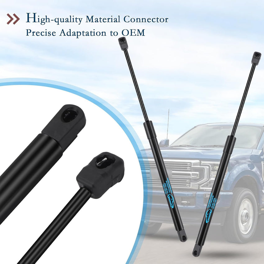 Koaudb 2Pcs Rear Tailgate Boot Gas Struts for Citroen C4 Grand Picasso 2 Grand C4 Spacetourer 2013 Onwards Lift Support System 630 (N) 670 MM Car Boot Gas Struts Replace #9806879280