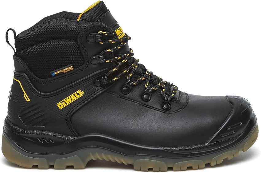 DEWALT Waterproof Safety Boots Black UK 10 DWF50140-132