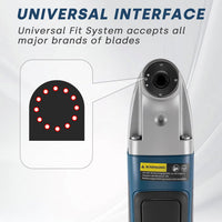 Oscillating Multi Tool 200W Corded 22000 OPM 3ÃÂ° Oscillation with 20 Accessories