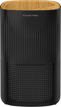 Russell Hobbs Air Purifier 100mÂ³/h HEPA+Carbon CADR 99.95% â Black Scandi Wood