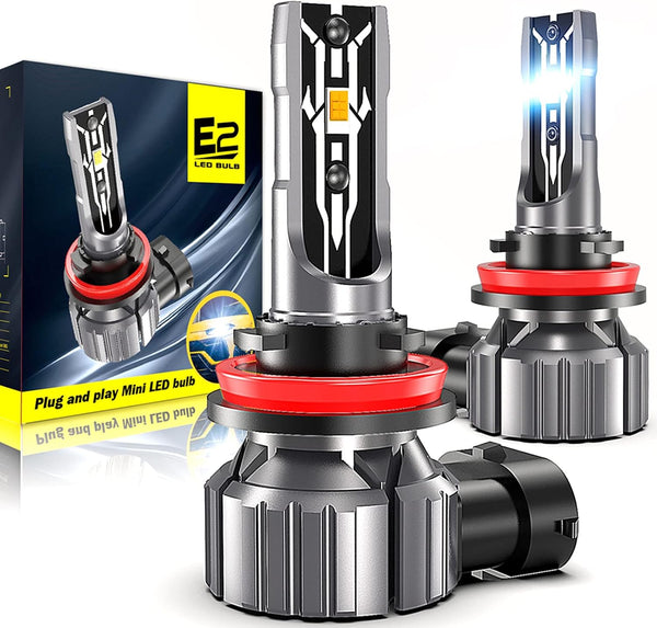 H8 H9 H11 LED Headlight Bulbs Canbus Error Free 12V 70W 12000Lumens