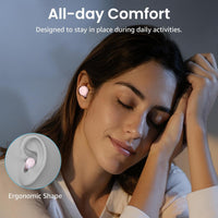 TOZO A1 Wireless Earbuds, Bluetooth 5.3 Earphones, Support APP EQ Setting, 30H Long Playtime, Ear Buds with HiFi Stereo Sound, Light-Weight Wireless Earphones, IPX5 Waterproof