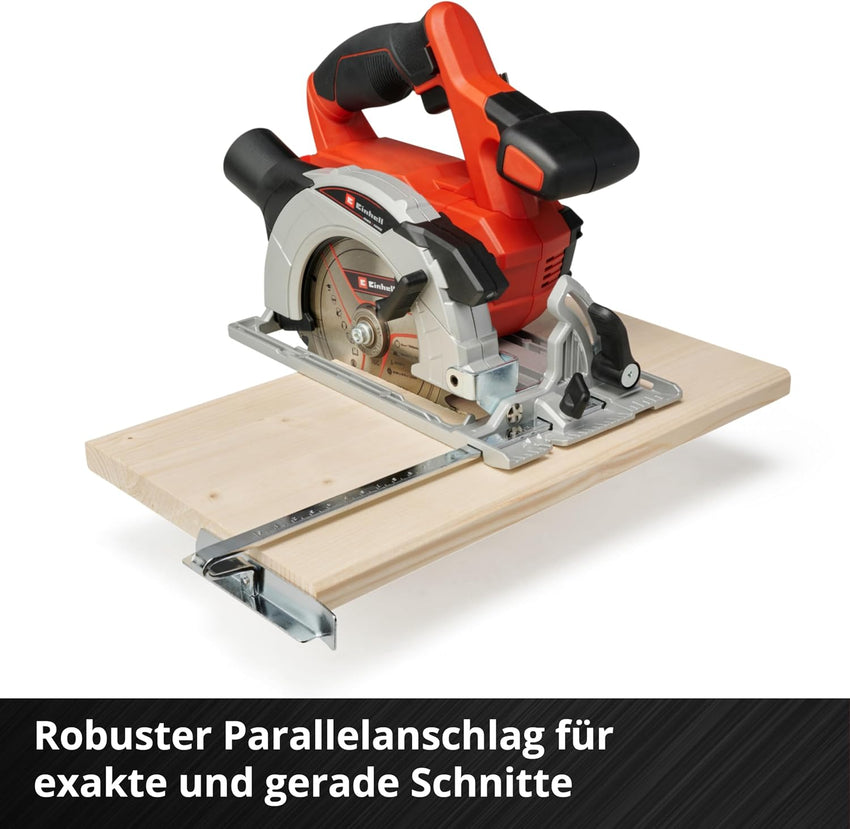 Einhell Cordless Circular Saw 18V Power X-Change 150mm Tool-Free LED Dust Extraction Body Only, no battery included
