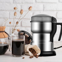 Electric Spice Grinder 400W Stainless Steel Multifunctional â Silver