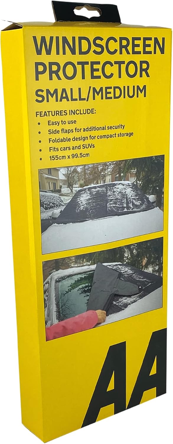 AA Windscreen Protector Small/Medium Ã¢ÂÂ Black