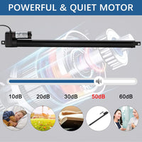 12V Linear Actuator 3000N IP65 5mm/s Heavy Duty Ã¢ÂÂ 700mm (28in)