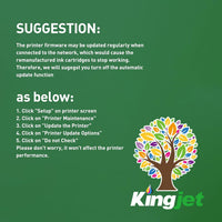 KINGJET 913A Ink Cartridges for HP 913A 913 Ink Multipack for PageWide Pro 377dw 377dn 477dw 477dn 352dn 452dn MFP 477dw 552dw 577dw Managed MFP P55250dw P57750dw (Black Cyan Magenta Yellow)