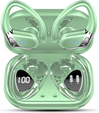 Bluetooth Earbuds True Wireless 50H Battery Bluetooth 5.4 CVC Noise Reduction Ã¢ÂÂ Green