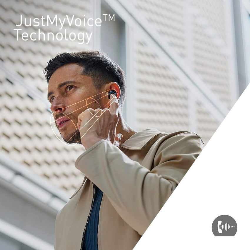 Technics EAH-AZ80E-A Wireless Earbuds READ DESC with Noise Cancelling, Bluetooth, Comfortable In-Ear Earphones with Built-in Microphone, Customisable Fit, Up to 7 Hours Playtime, Midnight Blue