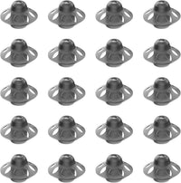 Hearing Aid Domes Silicone Replacement Washable Ear Tips Ã¢ÂÂ 6mm 20 Pcs
