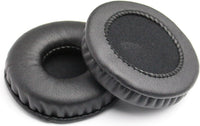 Replacement Earpads Leather Ear Cushions Spare Ear Pads Kit fit for Universal Diameter 55MM(1Pair Black)