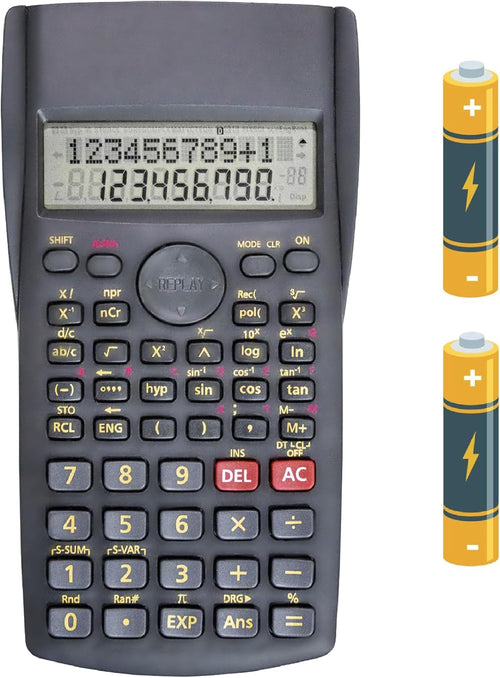 YEBMoo Scientific Calculator 2 Line Multifunction for School Engineering Accounting (Scientific Calculator)