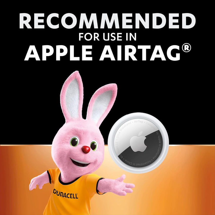 8X Duracell Cr 2032 Lithium (2 Blister Packs of 4 Batteries) 8 Batteries