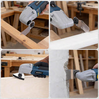 Oscillating Multi Tool 200W Corded 22000 OPM 3ÃÂ° Oscillation with 20 Accessories