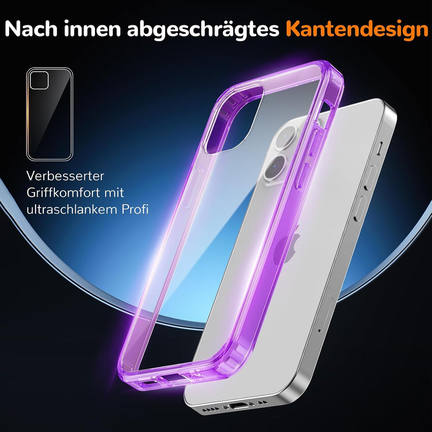 Case for iPhone 12 Mini, Crystal Clear, Slim Fit, Clear