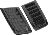 Bonnet Air Vents 2pcs Engine Hood Vents Focus RS MK2 Style â Carbon Fibre