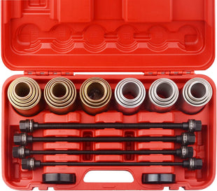 DAYUAN YT-1097 Universal Press and Pull Sleeve Remove Install Bushes Bearings Garage Tool Kit,black