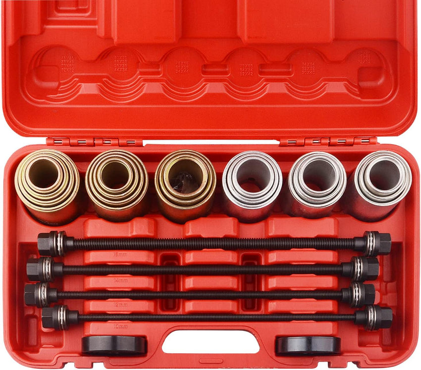 DAYUAN YT-1097 Universal Press and Pull Sleeve Remove Install Bushes Bearings Garage Tool Kit,black
