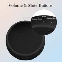 Mini Portable Computer Speakers USB Powered with Enhanced Bass Ã¢ÂÂ Black