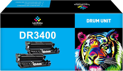 LeciRoba DR3400 Drum Unit for Brother DCP-L5500DN L6600DW HL-L5000D L5100DN L510