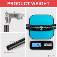 Bicycle Riser Handlebar Lightweight Aluminium Alloy 780mm â Blue