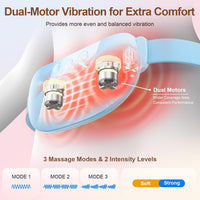 Cordless Menstrual Heat Belt Portable Heat Pad for Period Cramps Rechargeable â Black