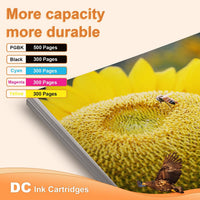 8 pack D&C Compatible Ink Cartridge Replacement for Canon PGI-525 CLI-526 for Canon Pixma MX885 MX895 MX715 MG6150 MG6250 MG5350 MG5150 iX6500 iX6550 MG5250 iP4850 iP4950 iP6500 MG8150 MG8250 (8-Pack)