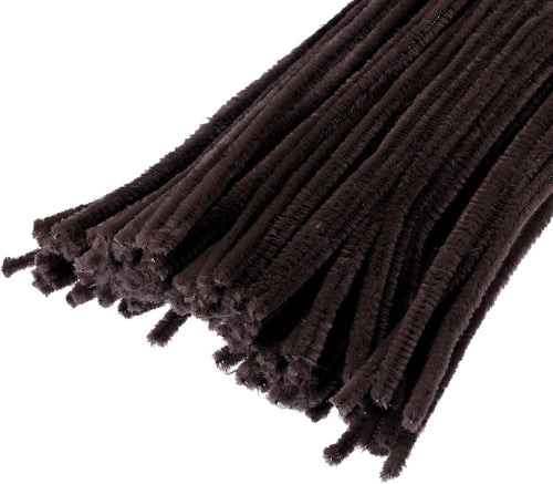 YOKIVE Pipe Cleaners Chenille Stems DIY Craft Supplies â 6mm 12 Inch Dark Brown