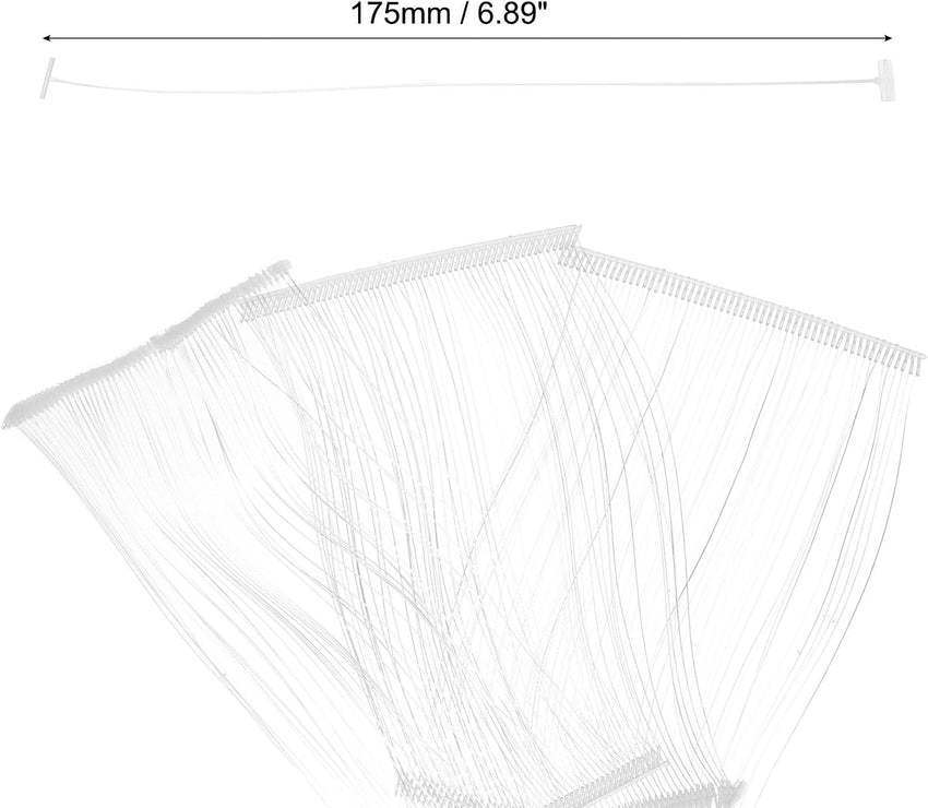 Tagging Barbs 5000pcs 175mm Tag Fasteners for Tagging Gun Clothing Ã¢ÂÂ Clear