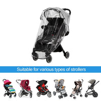 Universal Rain Cover for Pushchair,Pram Rain Cover,Rain Cover for Pram,Travel Weather Shield for Windproof, Waterproof, Protect from Sun Dust Snow