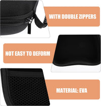 Game Controller Storage Bag Splashproof Case with Handle â Black 7.09x5.12x2.76in