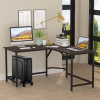 Hmseng Pc Stand, Adjustable computer tower stand, Cpu Stand with 4 Rolling Caster Wheels,Fits Most PC Under Desk-Black