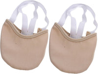 Half Sole Ballet Shoes for Women and Girls â Skin Colour Size S