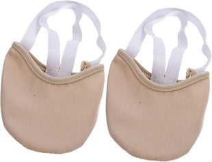 Half Sole Ballet Shoes for Women and Girls â Skin Colour Size S