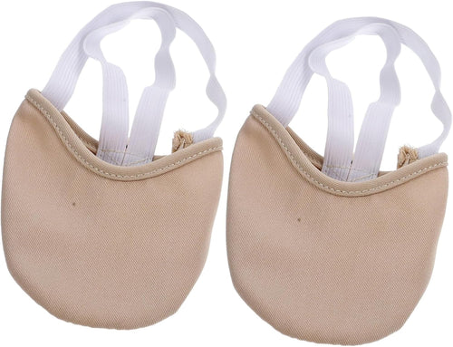 Half Sole Ballet Shoes for Women and Girls â Skin Colour Size S
