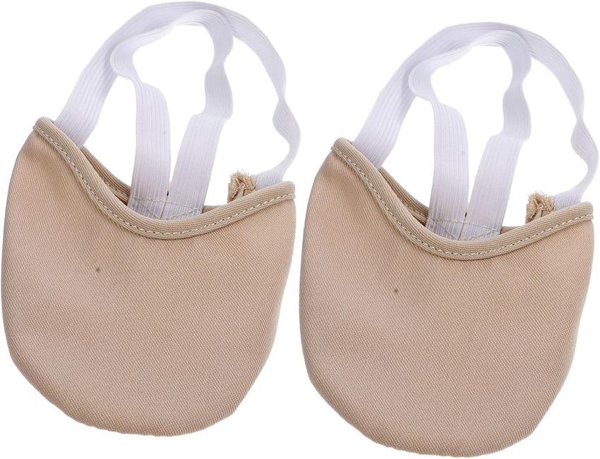 Half Sole Ballet Shoes for Women and Girls â Skin Colour Size S