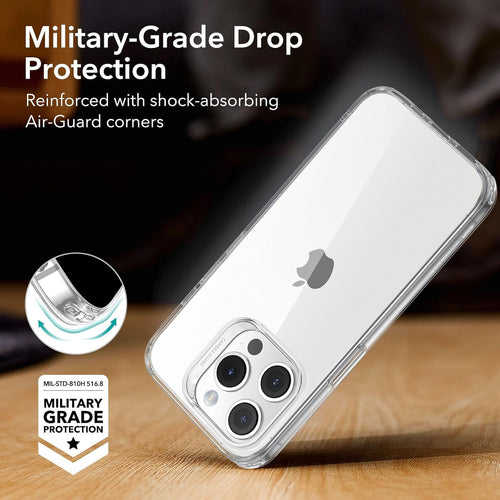 ESR Clear Case Compatible with iPhone 15 Case, Shockproof Thin Cover, Yellowing-Resistant Slim Transparent TPU Phone Case, Zero Series, Clear