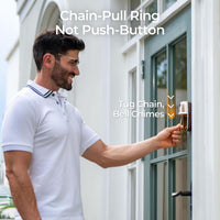Video Doorbell Camera Wireless Battery and Solar Powered,Doorbell Wireless with Chime No Monthly Fee,Supports 2.4/5GHz Wifi,Two Way Audio,PIR Motion Detection,Instant Alerts,SD Card & Cloud Storage