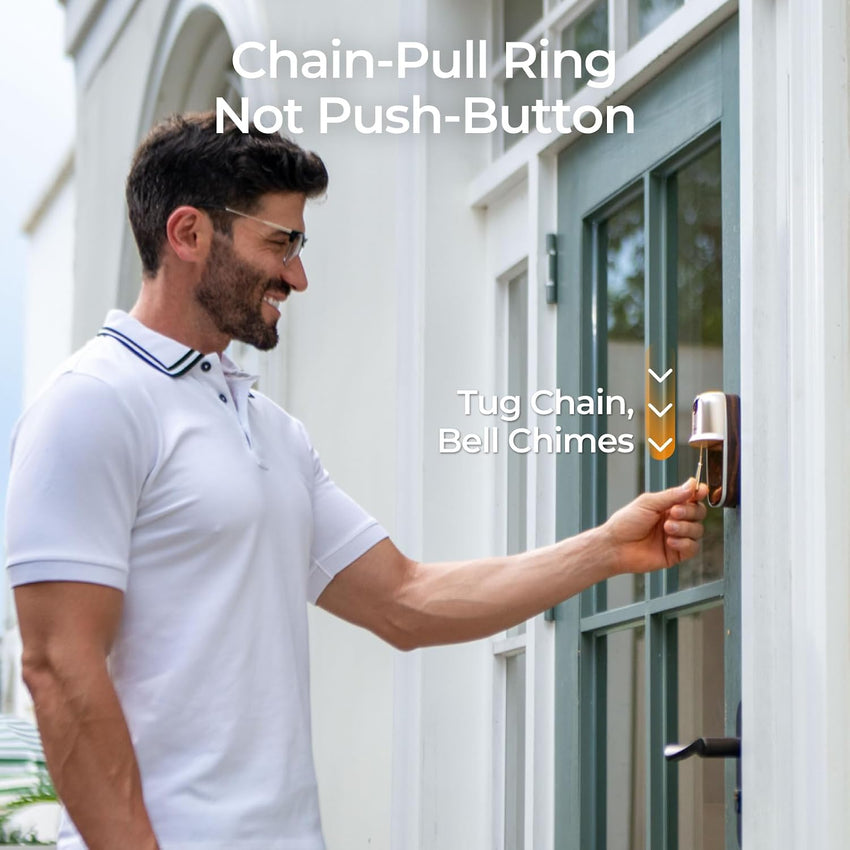 Video Doorbell Camera Wireless Battery and Solar Powered,Doorbell Wireless with Chime No Monthly Fee,Supports 2.4/5GHz Wifi,Two Way Audio,PIR Motion Detection,Instant Alerts,SD Card & Cloud Storage