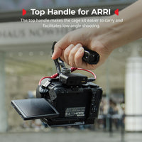 SMALLRIG Camera Cage R50V for Canon R50V Full Cage with Top Handle QR Plate & Cold Shoe â Black