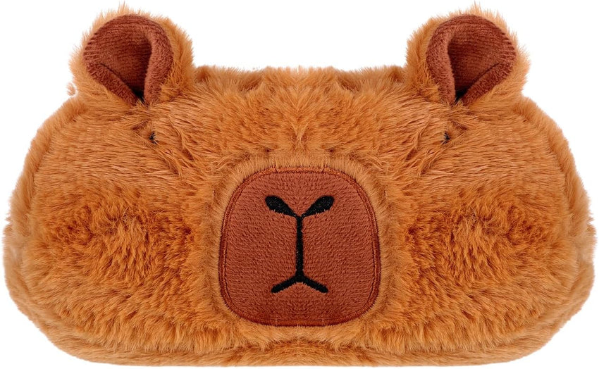 Plush Pencil Bag Cartoon Organiser â Kids Travel Pouch 7.9 x 4.1 x 1.8 inches