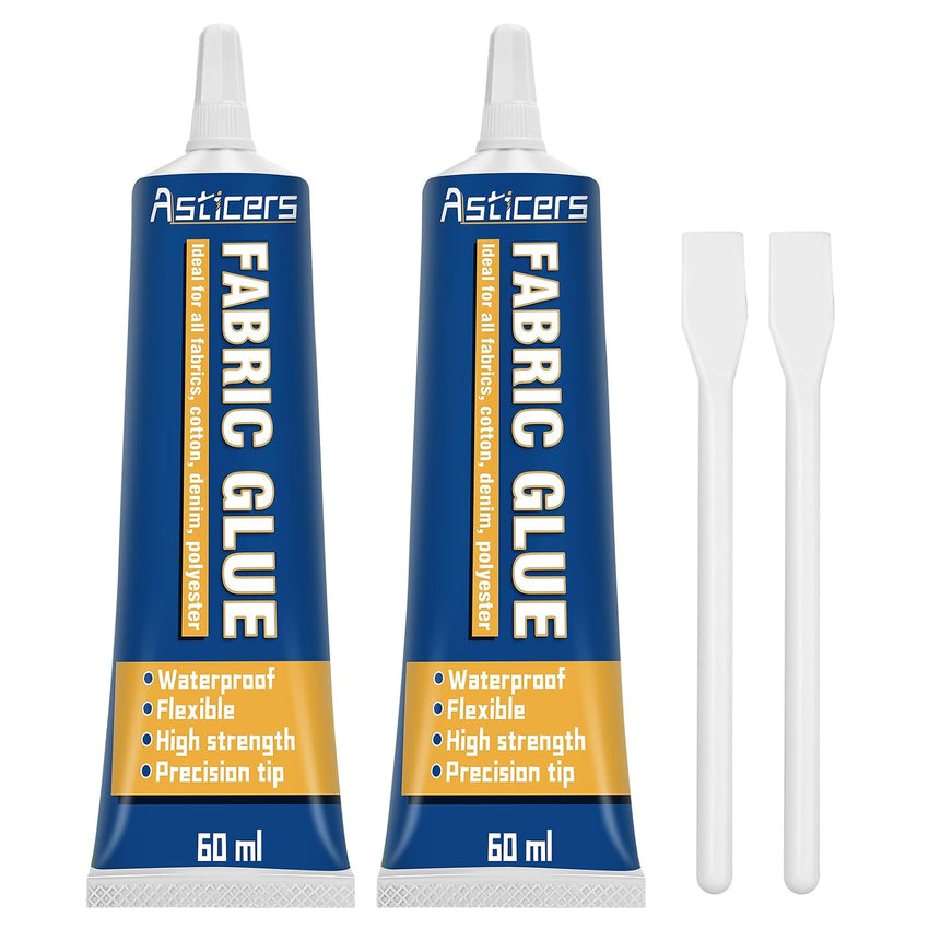 Machine-Washable Fabric Glue Clear Textile Adhesive â 120ml