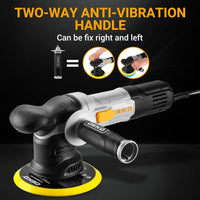 Dual Action Polisher 900W 150mm Pad 6-Speed Random Orbit 600â4000RPM â 150mm