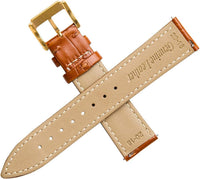 Spolife Leather Watch Straps for Men, Genuine Leather Watch Straps With Stainless Buckle,Quick Release Watch Strap, Replacement Watchbands 16mm 18mm 19mm 20mm 22mm(Watch Strap Pins,Watch Strap Tool)