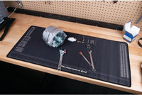 Performance Tool Neoprene Work Mat Chemical Resistant with Ruler â 16 x 35.75in