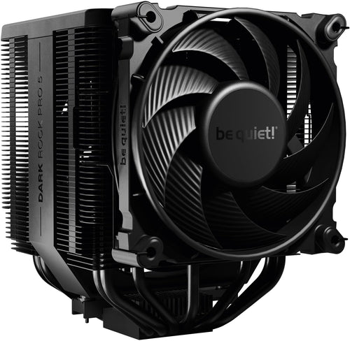 be quiet! Dark Rock Pro 5 CPU Air Cooler 7 Heat Pipes High Airflow Silent Fans Black