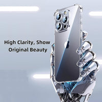 Totill 4 in 1 Case for iPhone 13 pro with [3 Pack] Tempered Glass Screen Protectors, Crystal Clear Phone Cover, Scratchproof and Shockproof, Compatible with Wireless Charger and Bike Phone Holder